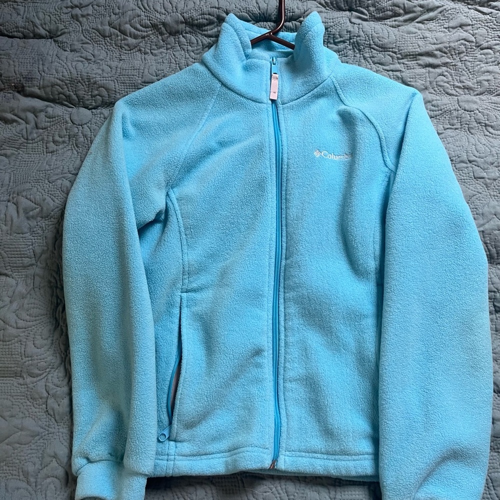 Columbia Kids Light Blue Fleece Jacket